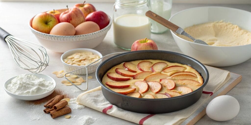 Easy French apple dessert