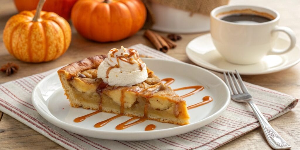 Easiest apple caramel clafoutis