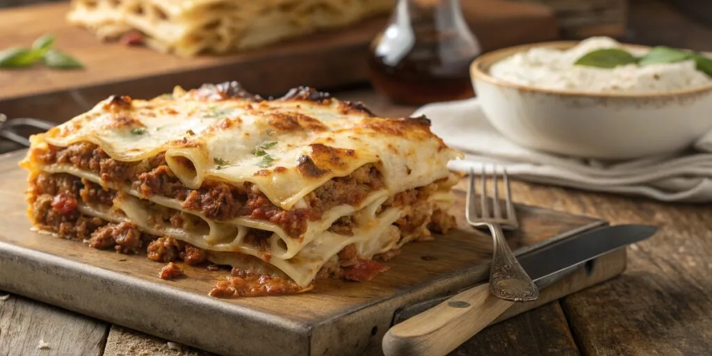 Two boxes of hamburger lasagna