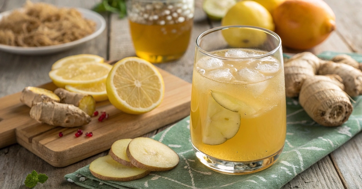 Natural Mounjaro Recipe for Weight Loss – Apple Cider Vinegar, Ginger, Lemon Drink