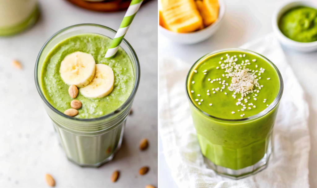 matcha green tea in smoothies for energy and health