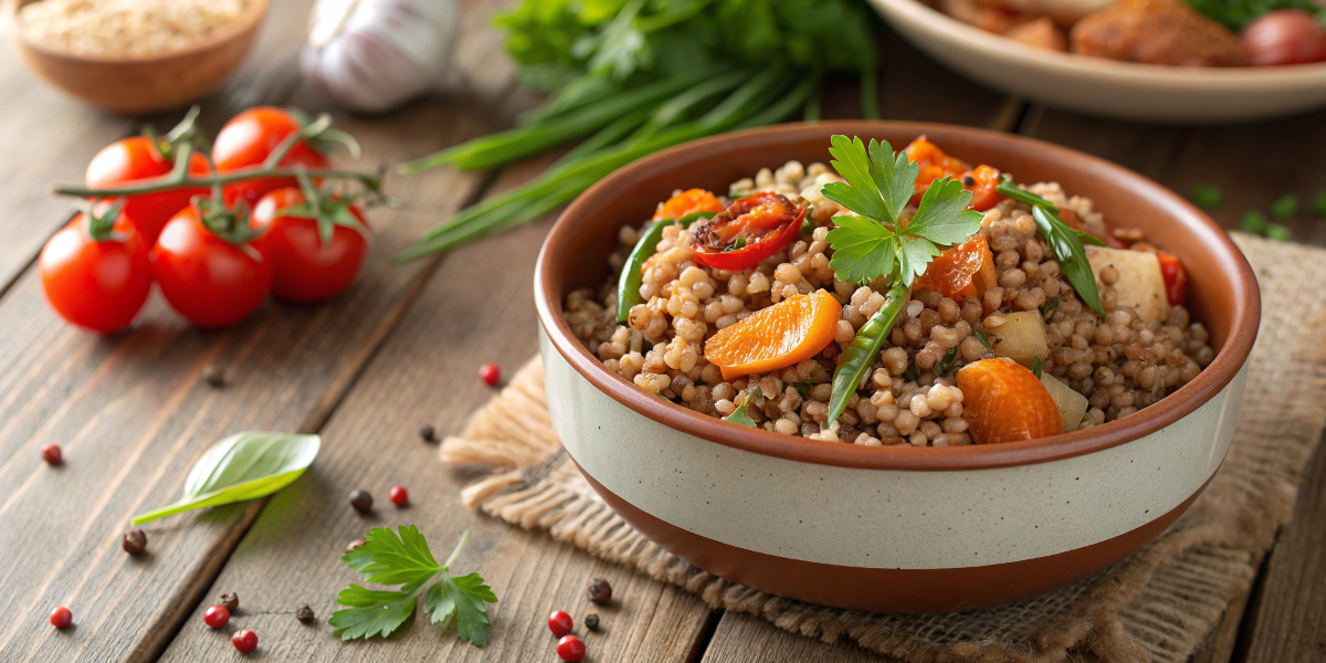 Recipes with buckwheat – healthy cooked buckwheat groats with vegetables