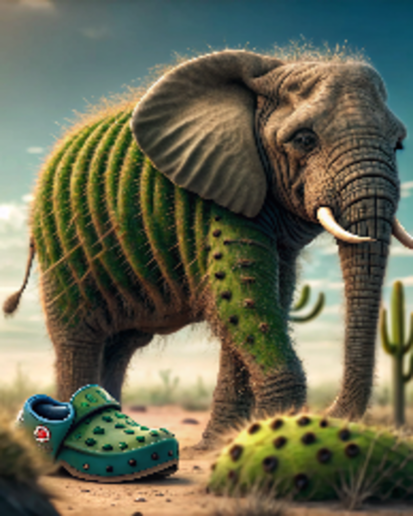 ai brainrot elephant